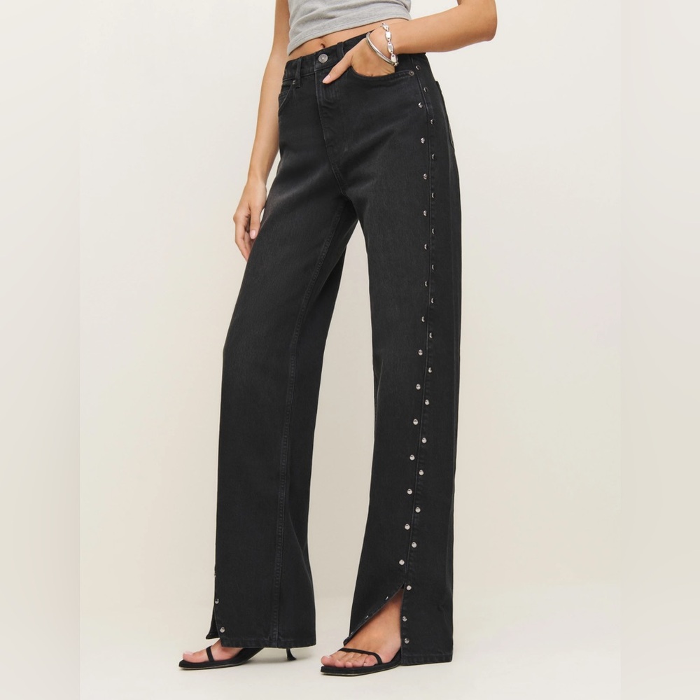 Cary High Rise Slouchy Straight Leg Jeans